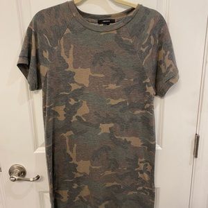 Camo TShirt Dress